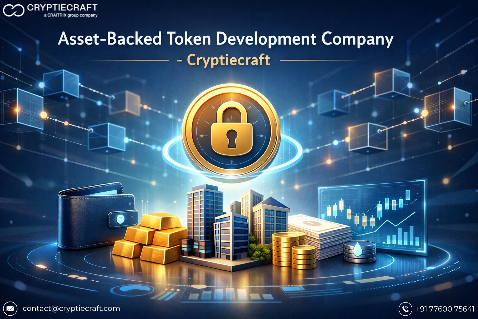 Asset-Backed Token Creation for Businesses by Cryptiecraft